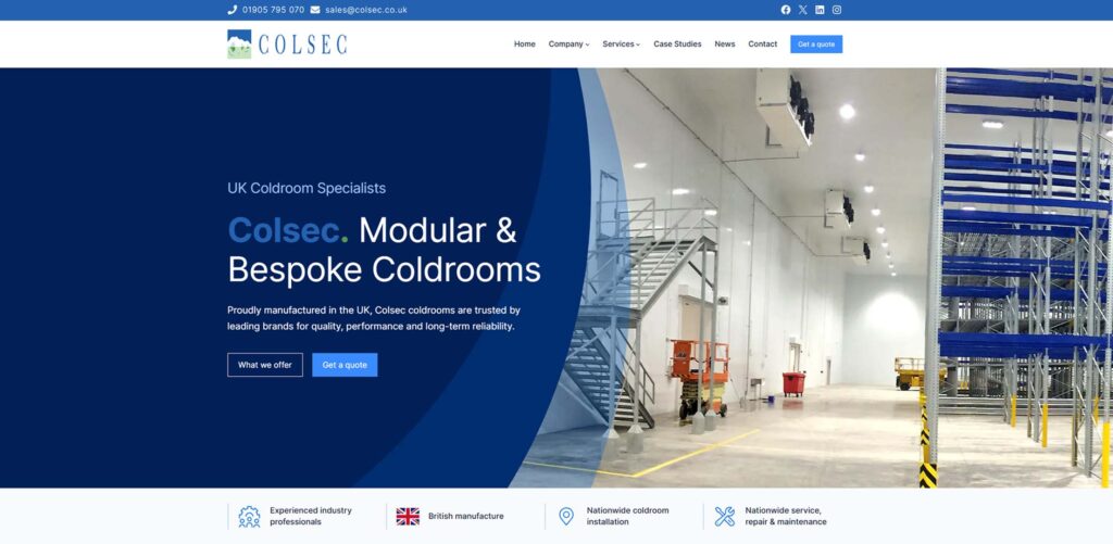 Colsec launches new website